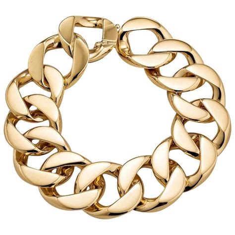 vintage cartier gold link bracelet|cartier chain link bracelet.